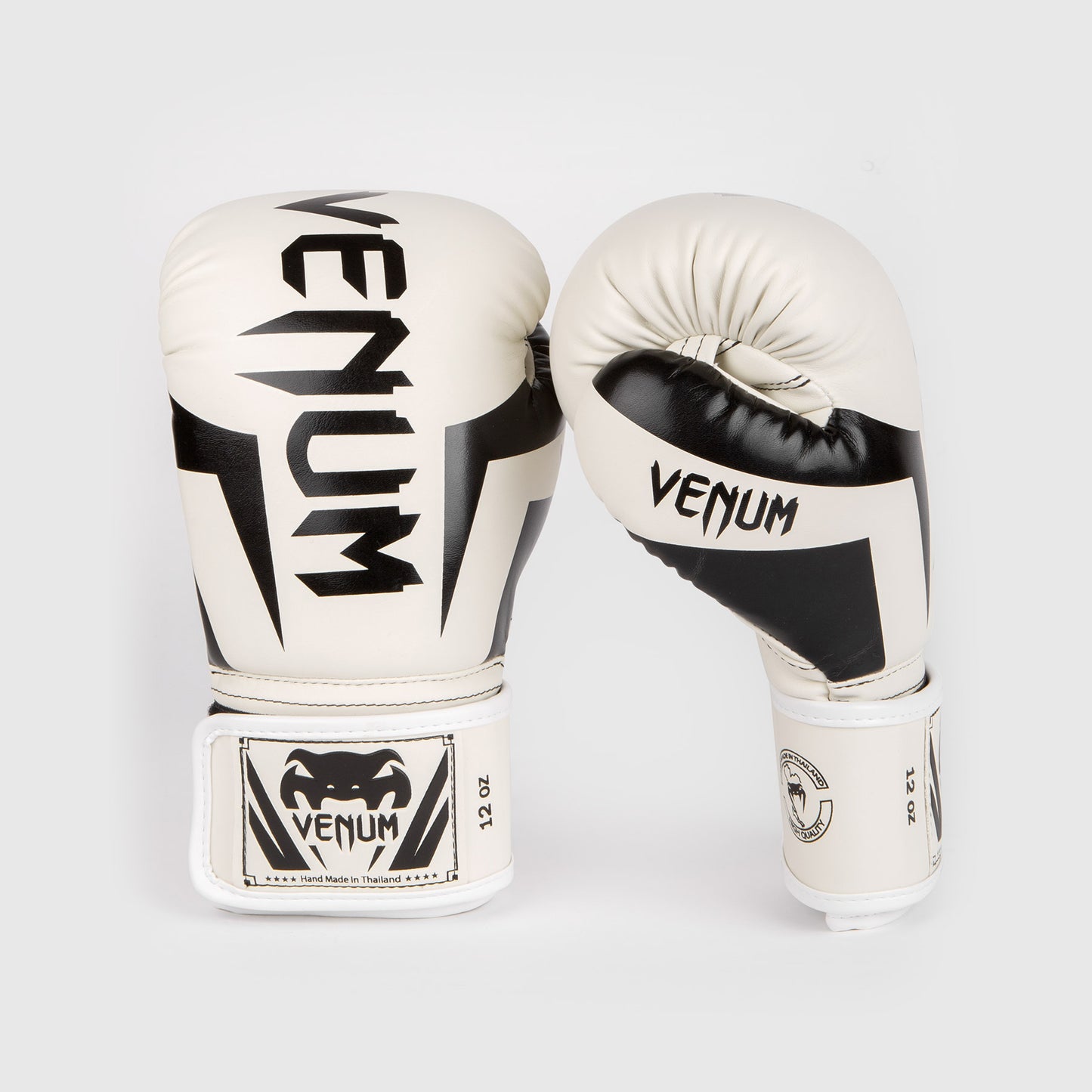 Venum Elite Boxhandschuhe - Weiß/Schwarz