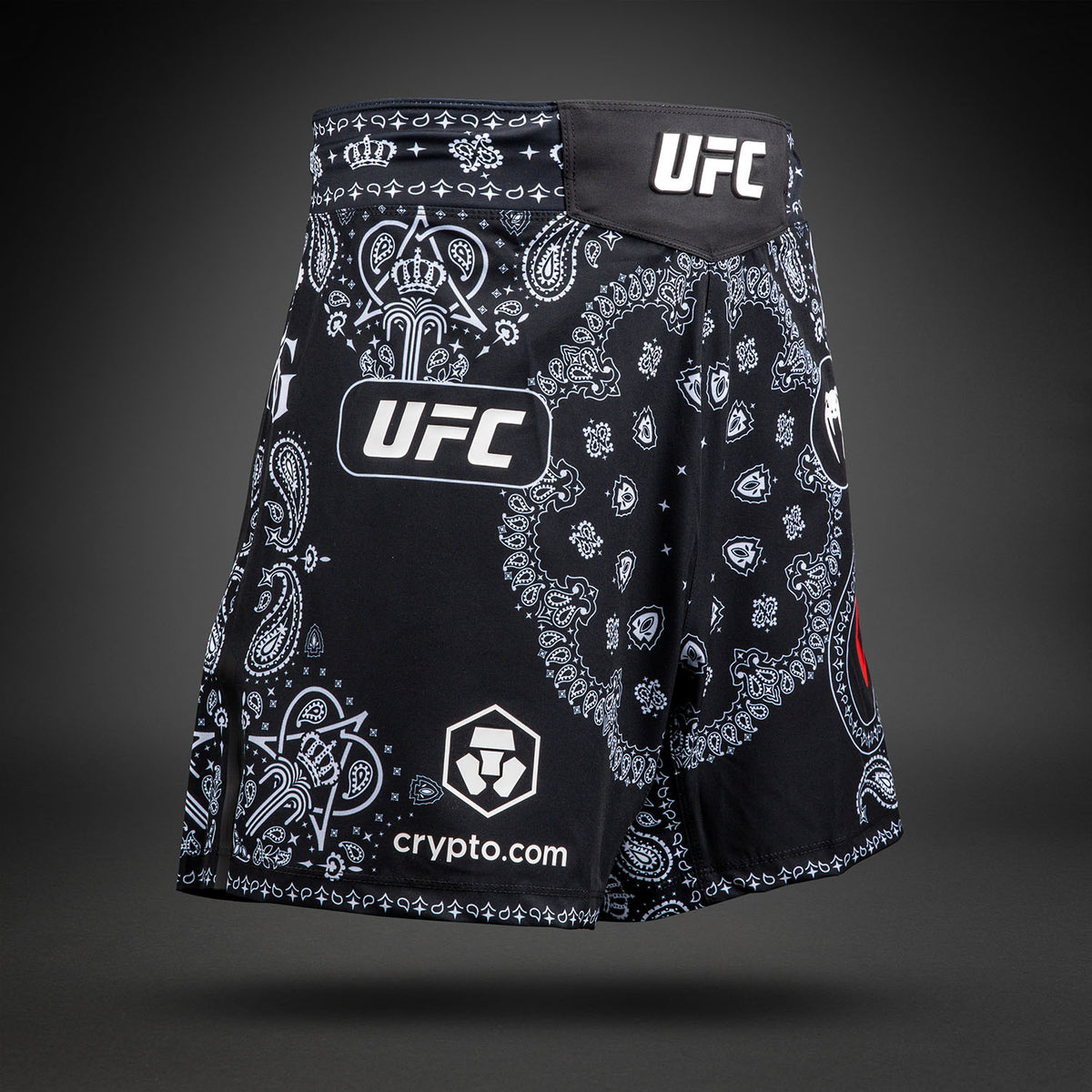 UFC Adrenaline Unrivaled by Venum King Green Herren-Fightshort - Schwarz