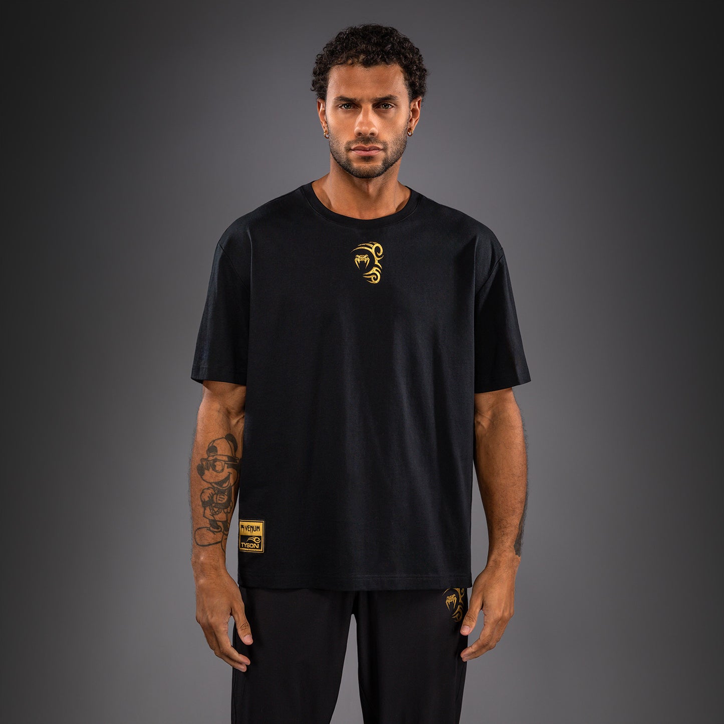 Venum x Mike Tyson Tiger T-Shirt - Schwarz/Gold