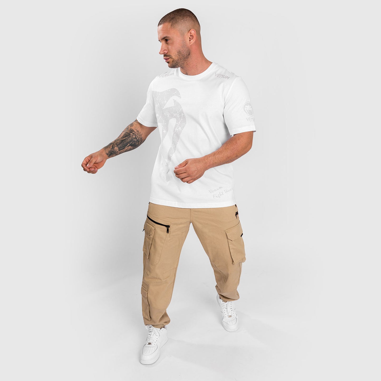 Venum Giant T-Shirt Regular Fit - Weiß
