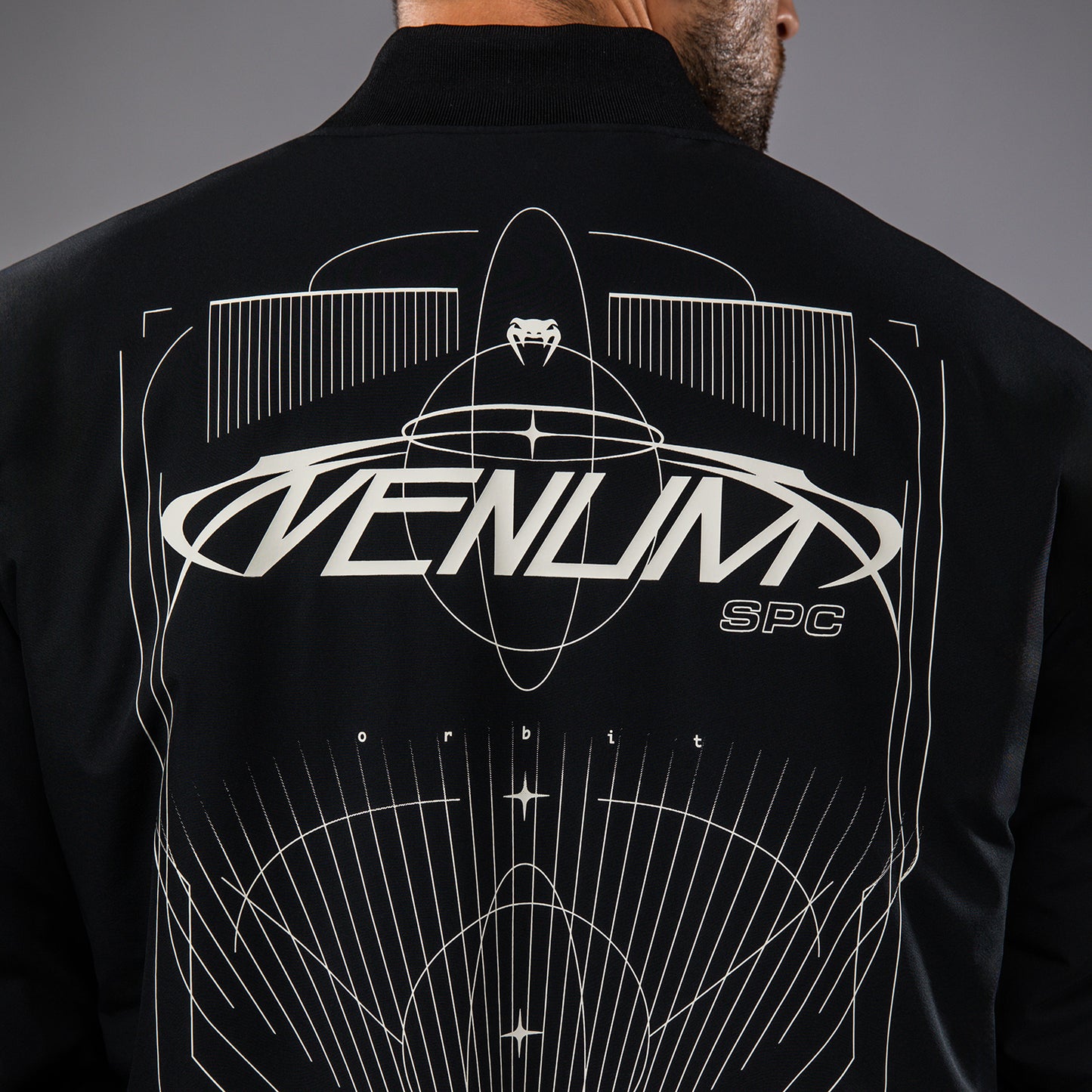 Venum Eclipse Bomberjacke – Schwarz/Ivory