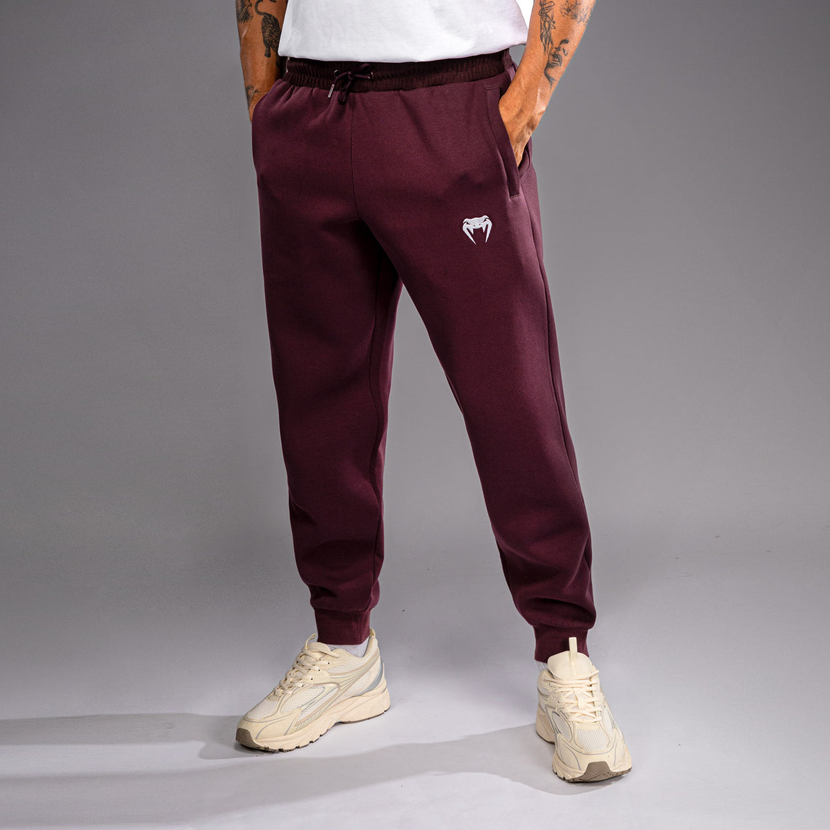 Venum Attack Fleece & Weave Jogginghose - Bordeaux
