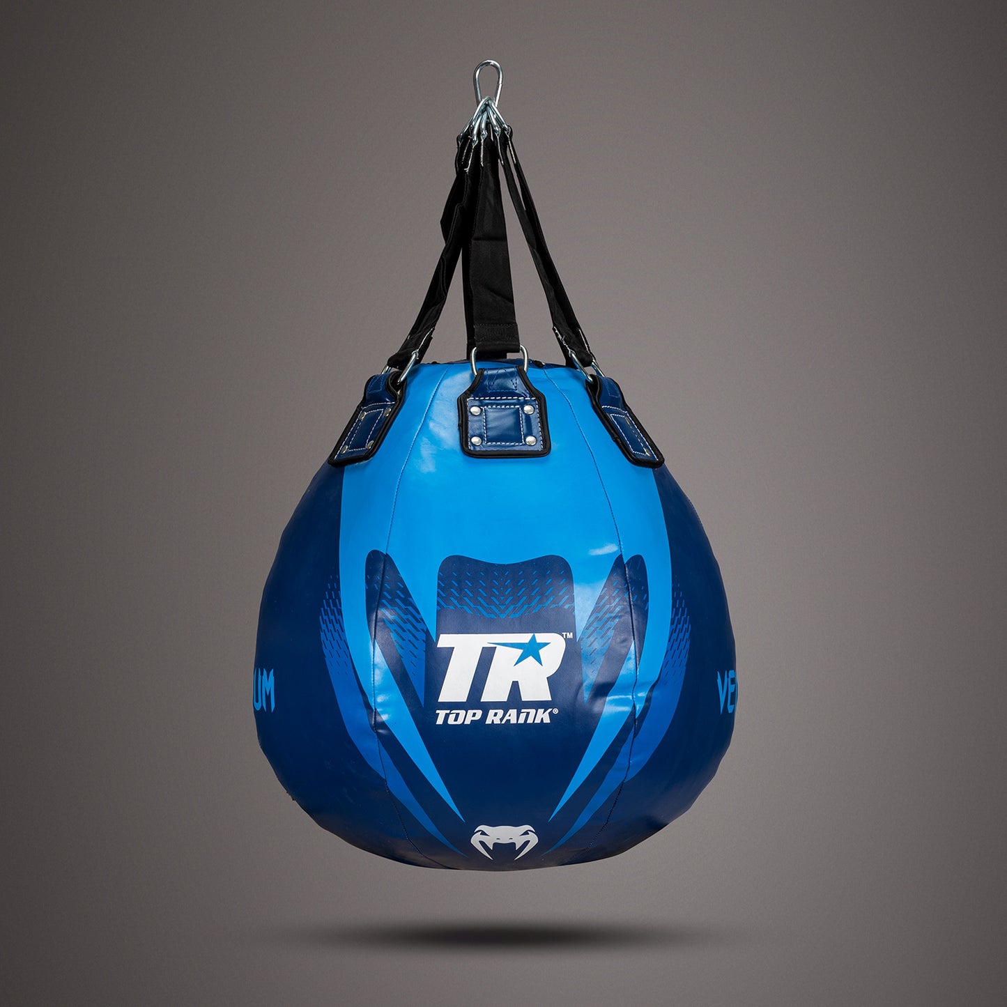 Venum x Top Rank Original runder Boxsack - Marineblau
