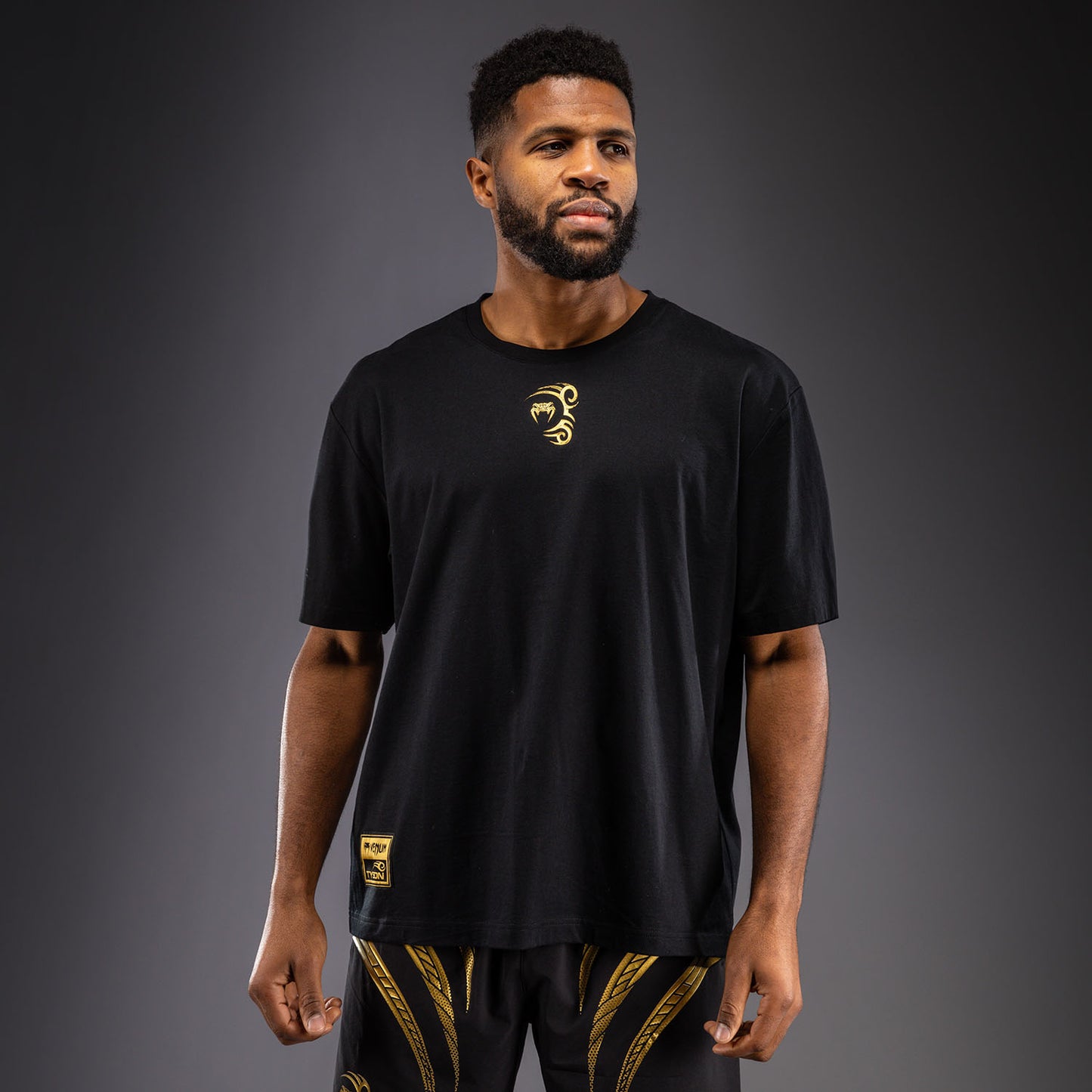 Venum x Mike Tyson Tiger T-Shirt - Schwarz/Gold