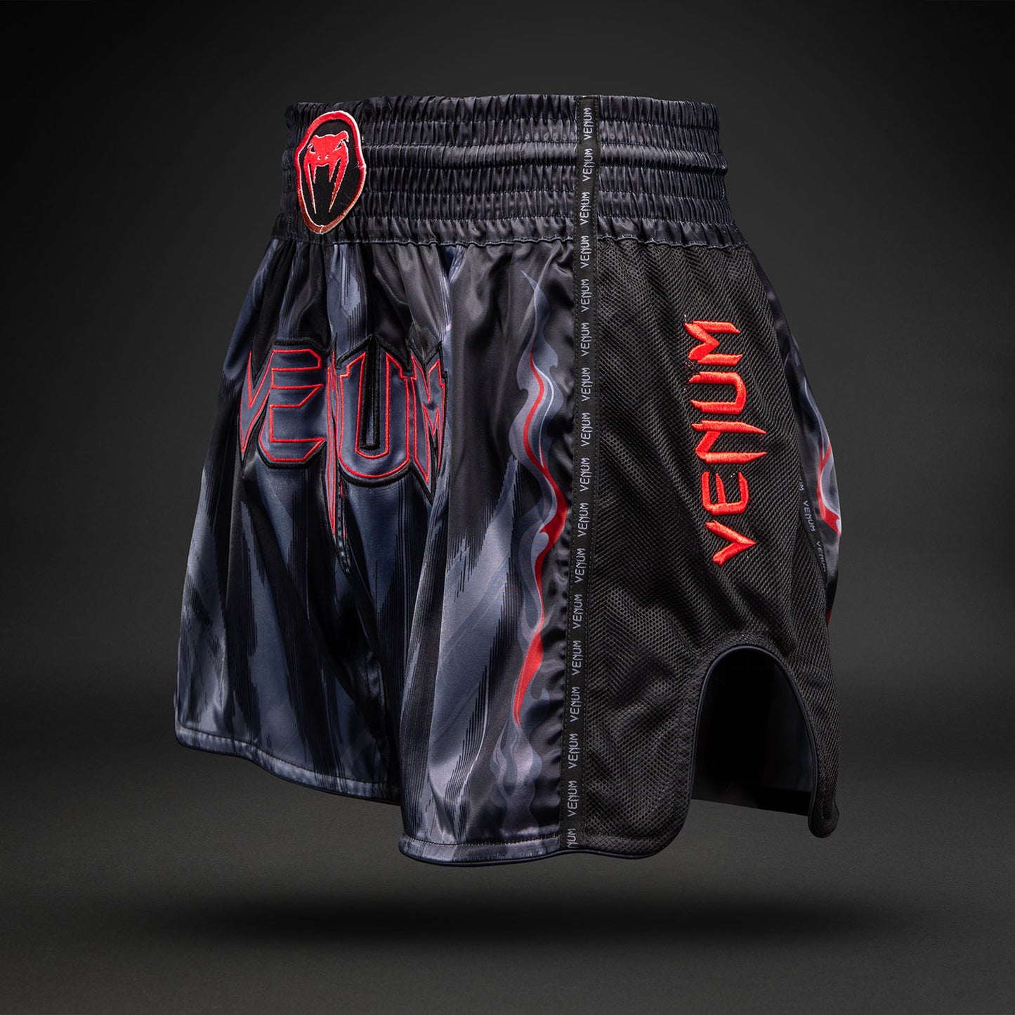 Venum Demon Muay-Thai-Shorts - Schwarz/Grau