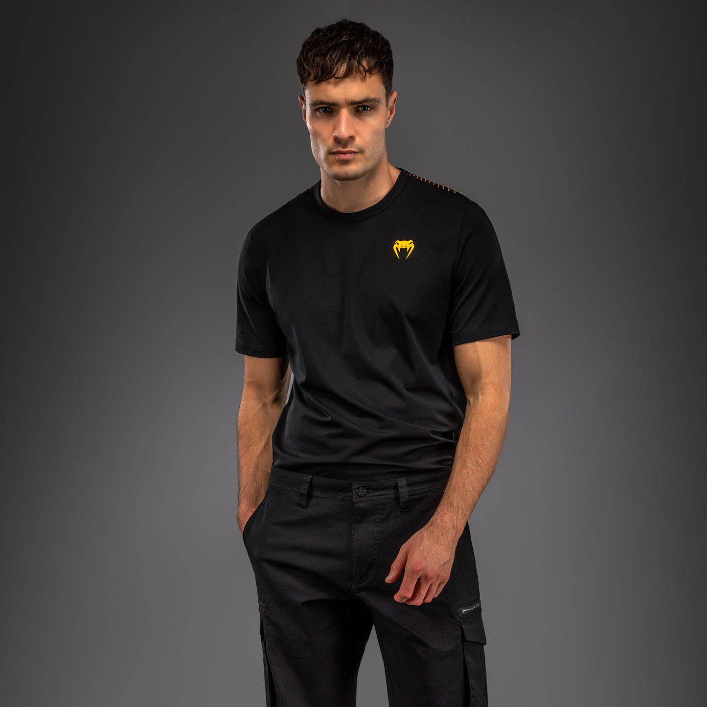 Venum Quetzal Fury T-Shirt - Schwarz/Fury Rot/Tangerine