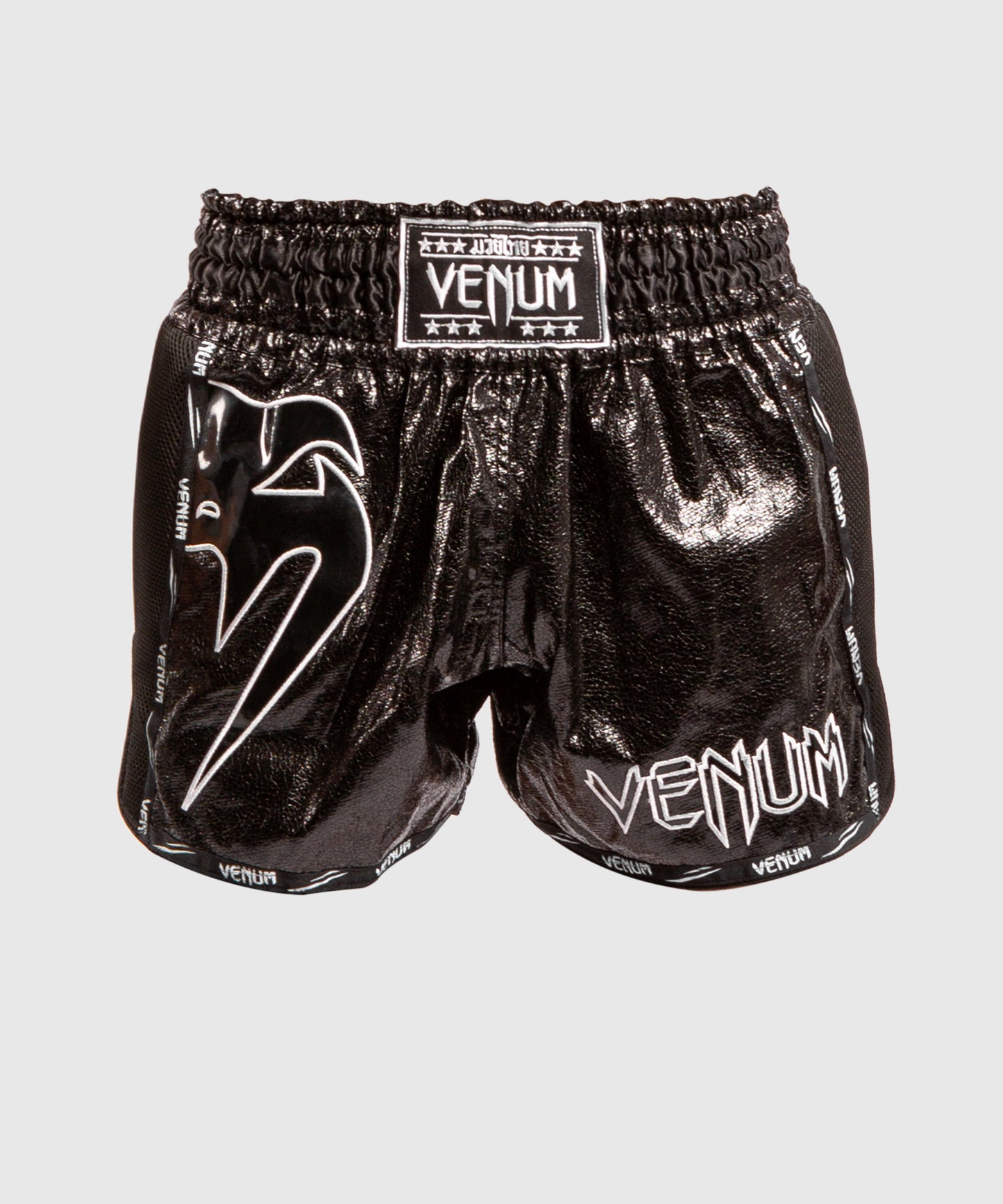 Muay Thai Shorts Venum Giant Infinite - Schwarz/Schwarz