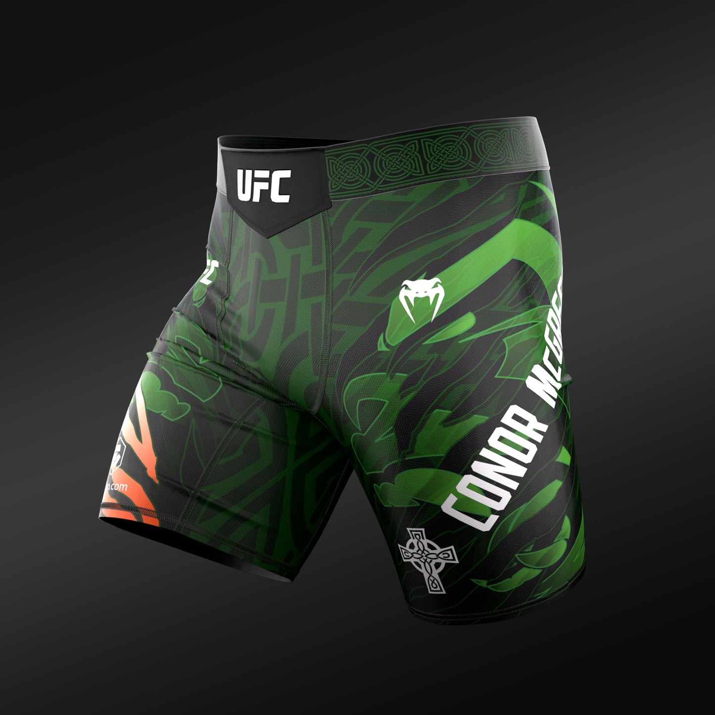 UFC Unrivaled by VENUM Conor McGregor Herren-Vale-Tudo-Shorts - Grün
