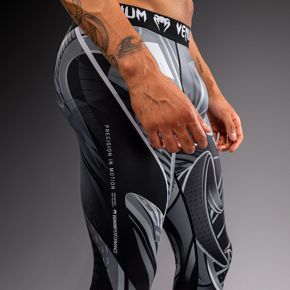 Venum Crimson Viper 2.0 Kompressionsleggings - Schwarz/Grau