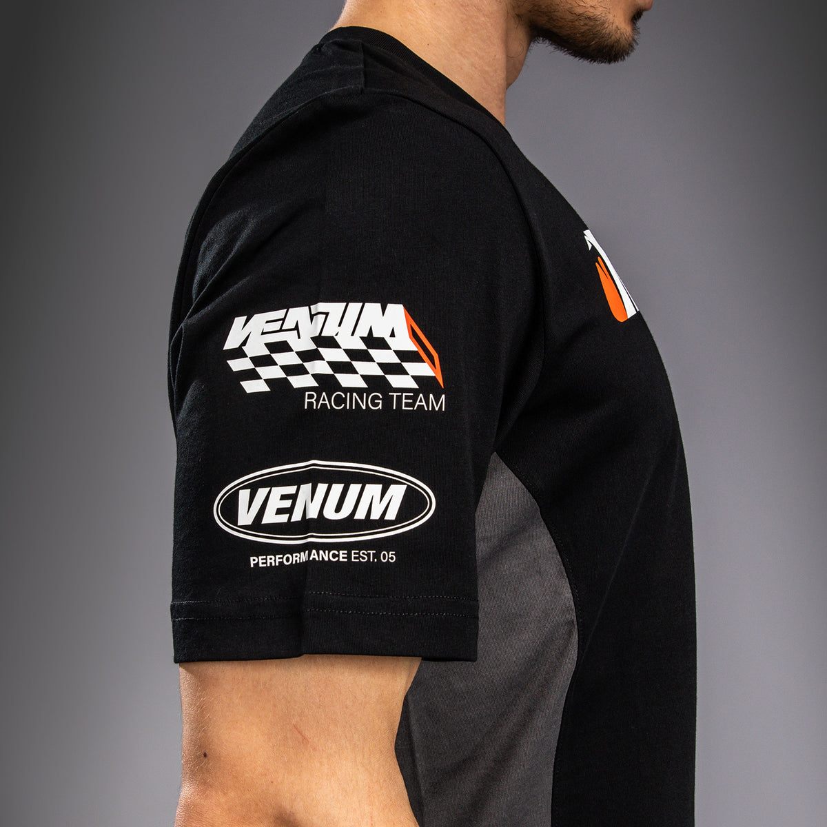 Venum Motorsports T-Shirt - Tiefschwarz