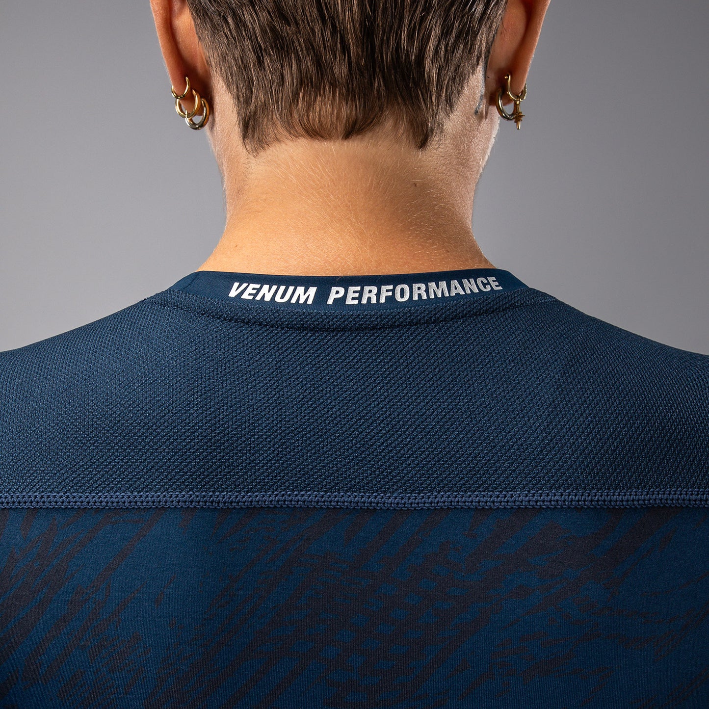UFC Fusion by Venum Fight Week Damen Performance Langarm Rashguard - Ozeanisches Blau
