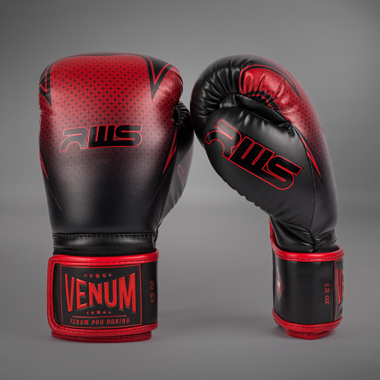 Venum x RWS 2.0 Boxhandschuhe – Schwarz/Rot