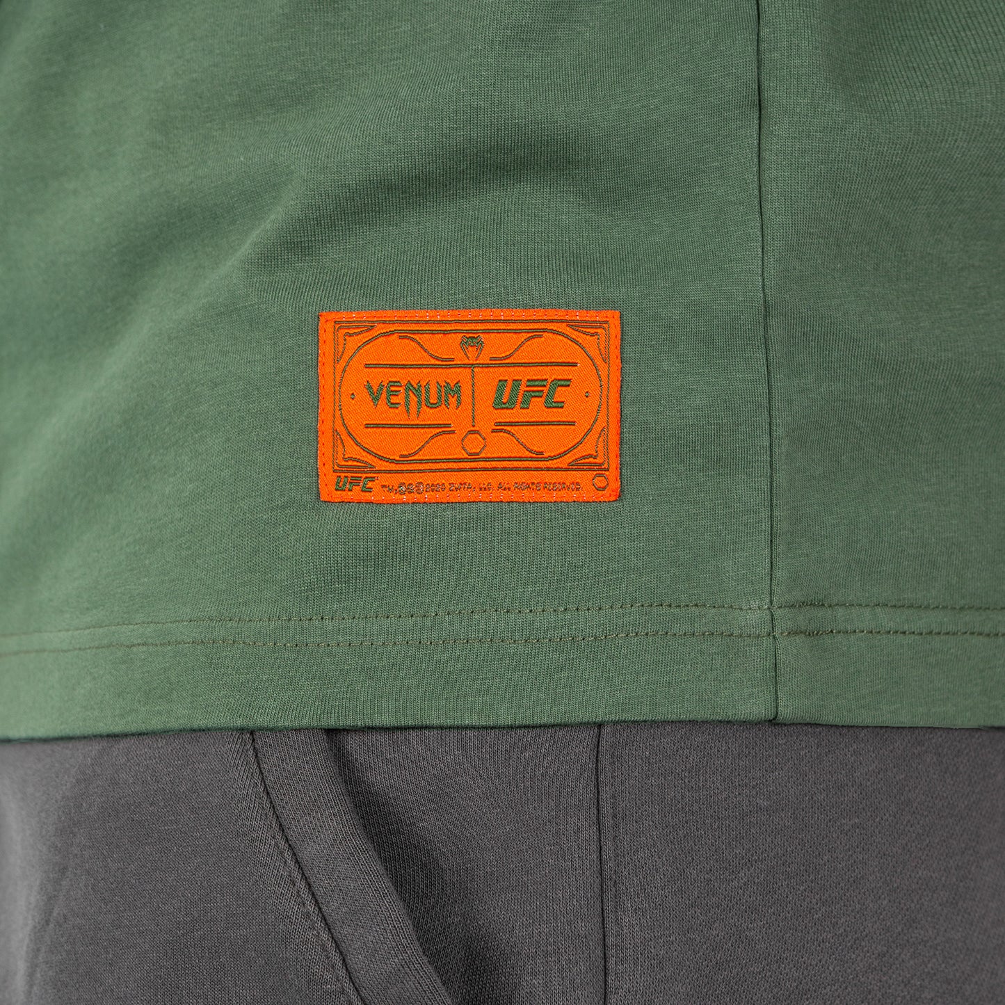 UFC by Venum Ulti-Man T-Shirt - Khaki/Orange