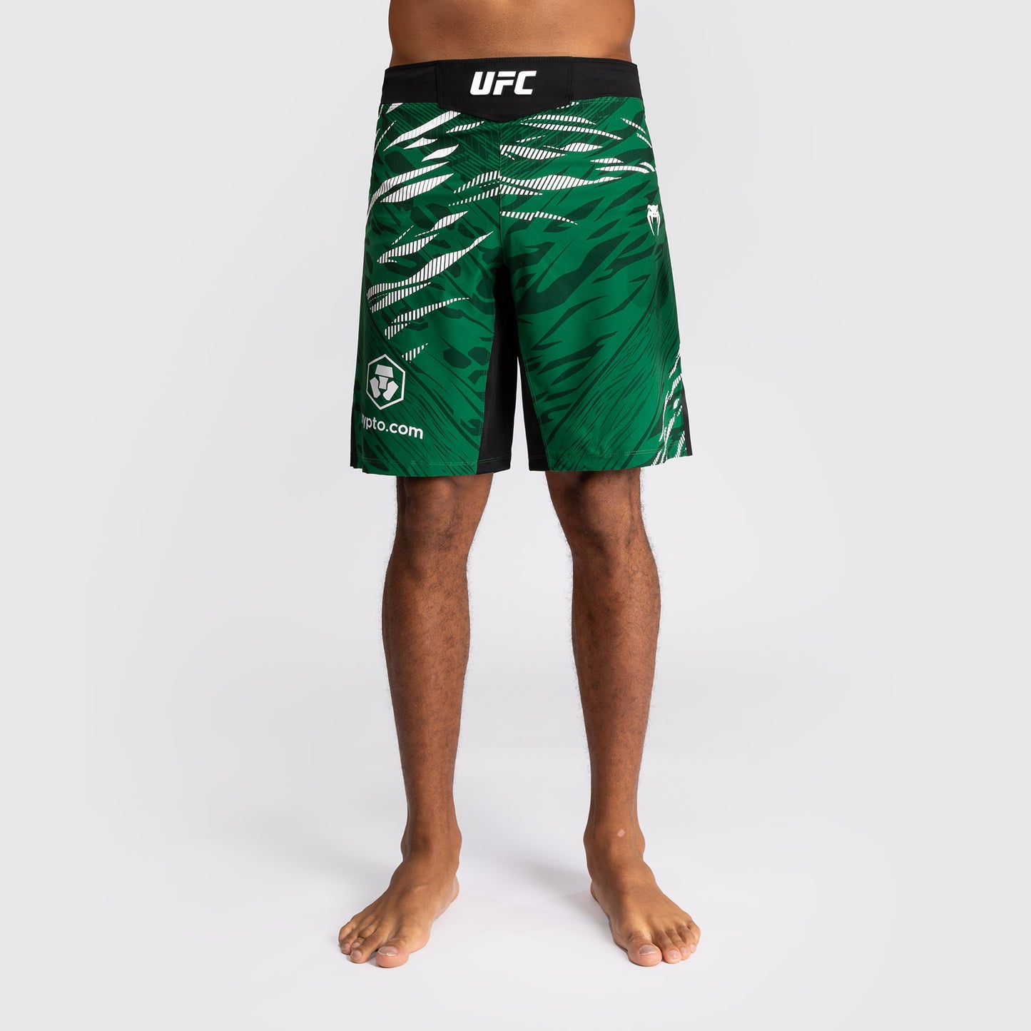UFC Fusion by Venum Personalized Authentic Fight Night Herren Fight Short - Long Fit - Grün