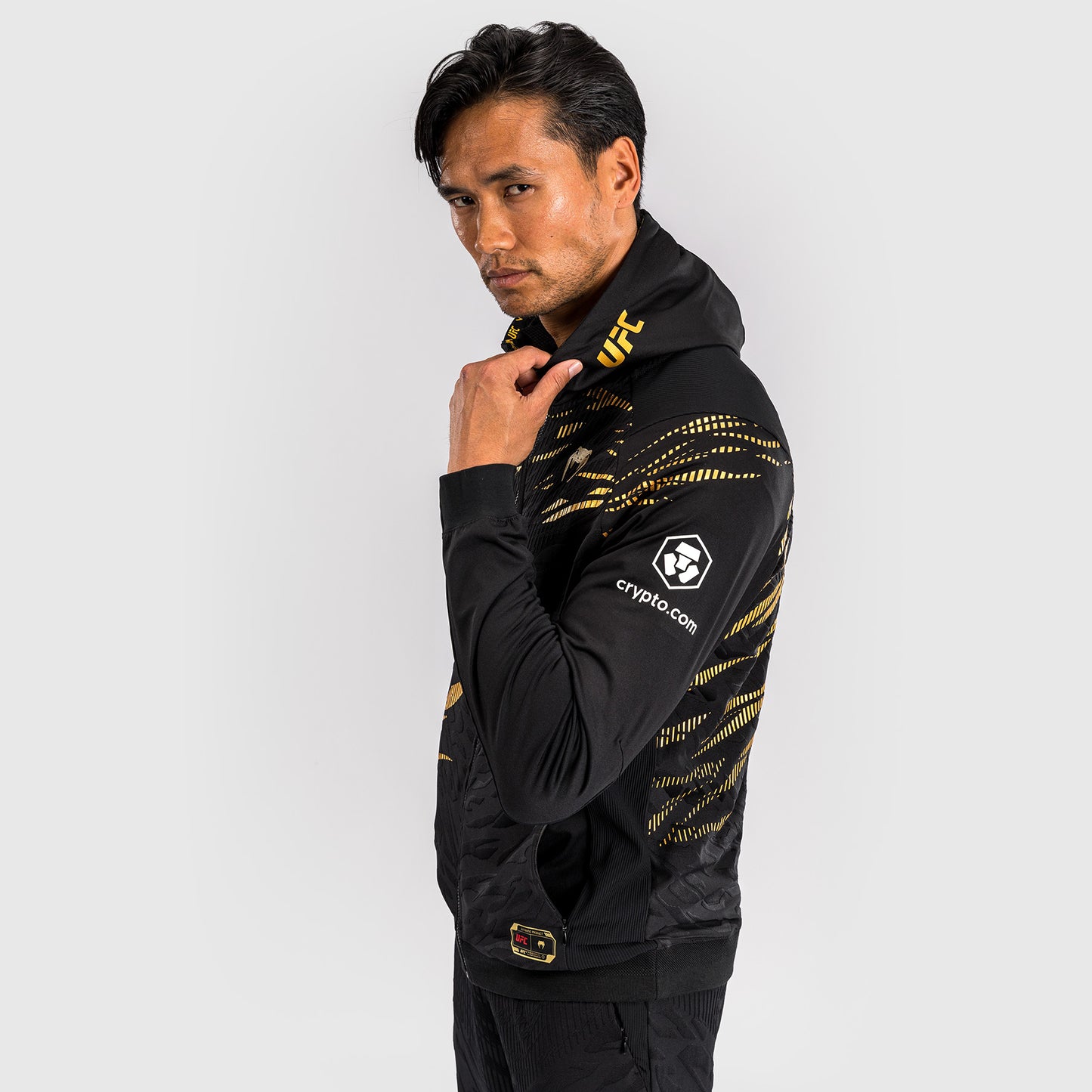 UFC Fusion by Venum Personalized Authentic Fight Night Herren Walkout Hoodie - Champion