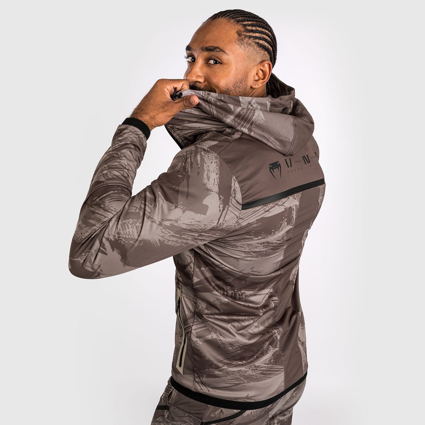 Venum Electron 3.0 Hoodie - Sand