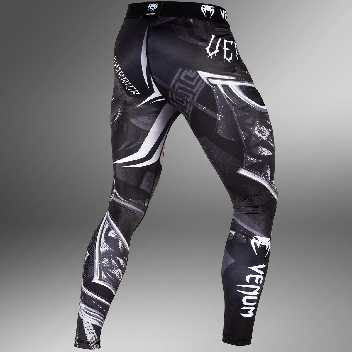 Venum Gladiator 3.0 Kompressionshose - Schwarz/Weiß