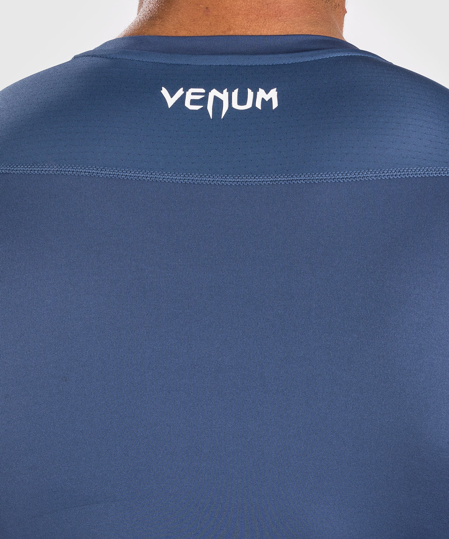 Venum Attack Herren Kurzarm Rashguard - Navyblau