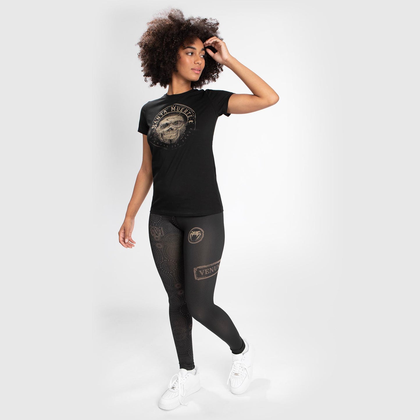 Venum Damen Santa Muerte Dark Side - Tanktop - Schwarz/Braun