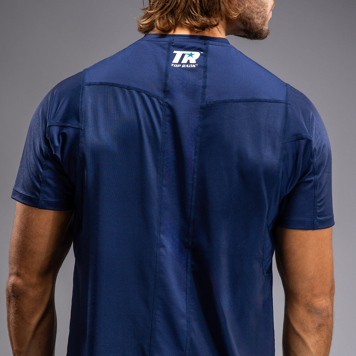 Venum x Top Rank Original Herren Dry Tech Shirt - Navy Blau