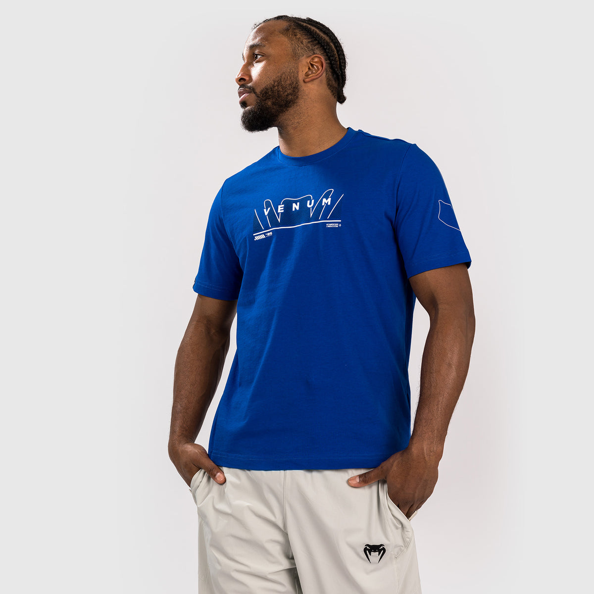 Venum Snake Print T-Shirt - Blu Royale