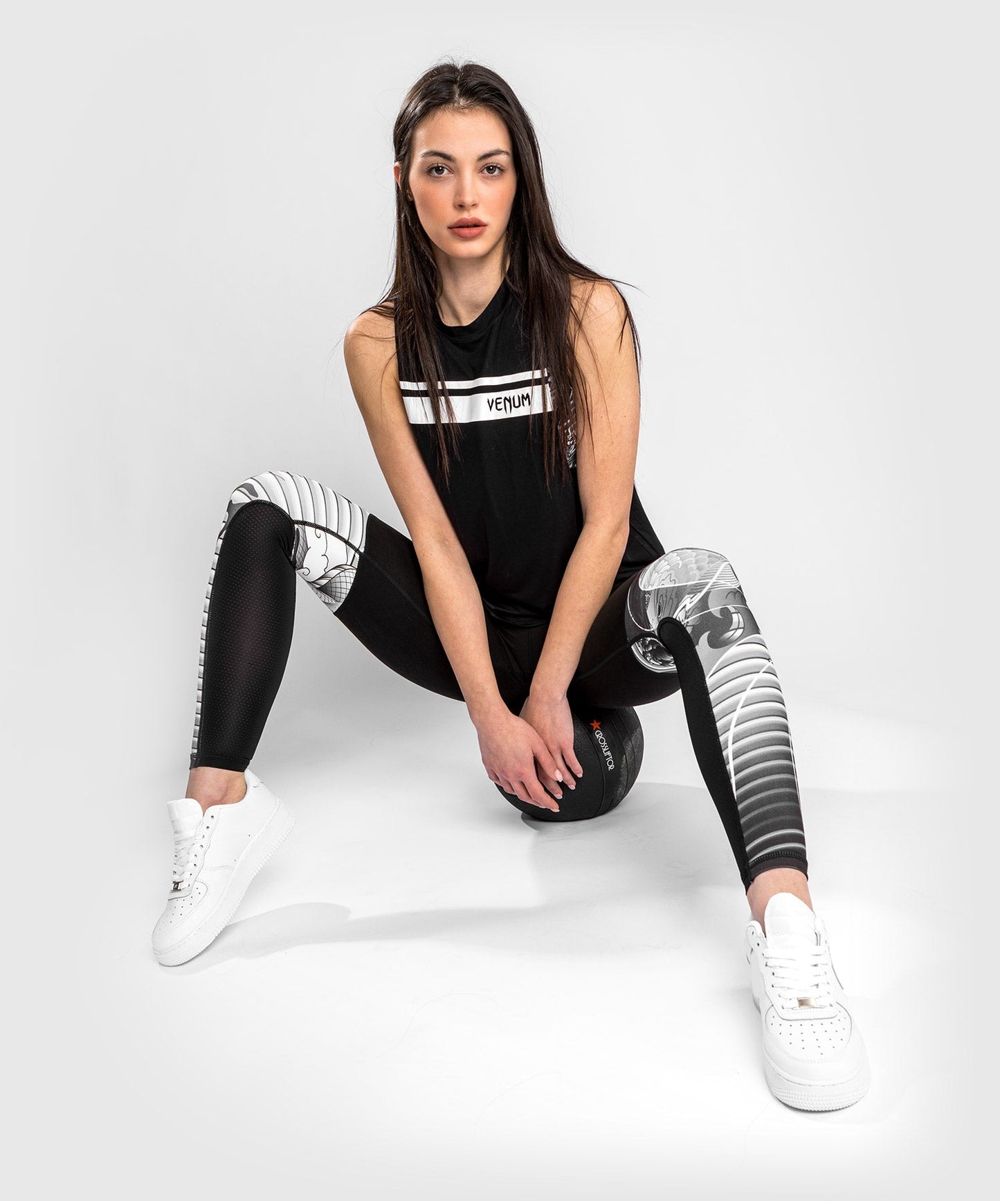 Venum YKZ21 Leggings - Schwarz/Weiß
