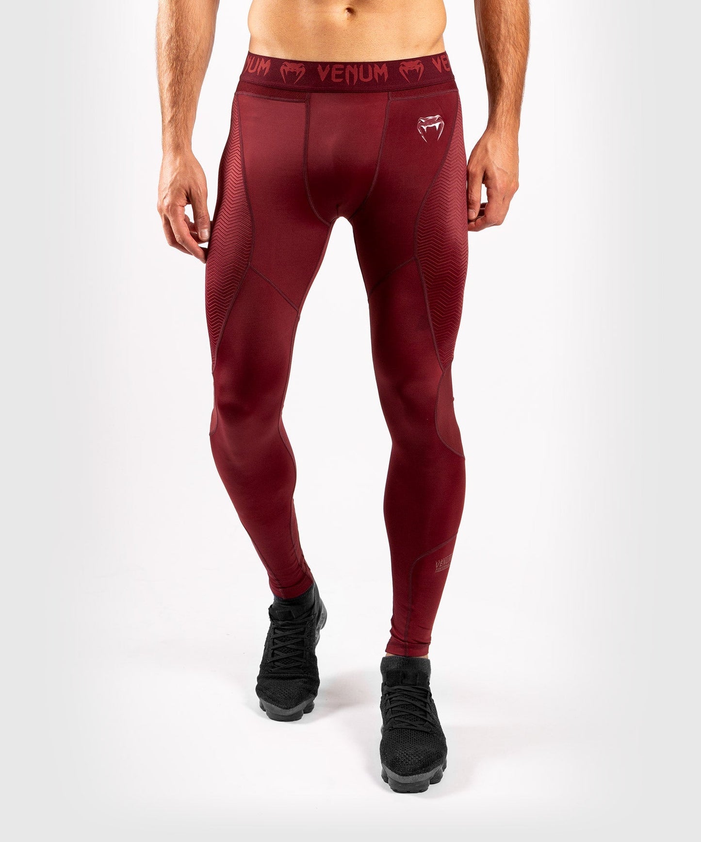Venum G-Fit Spats - Burgundrot