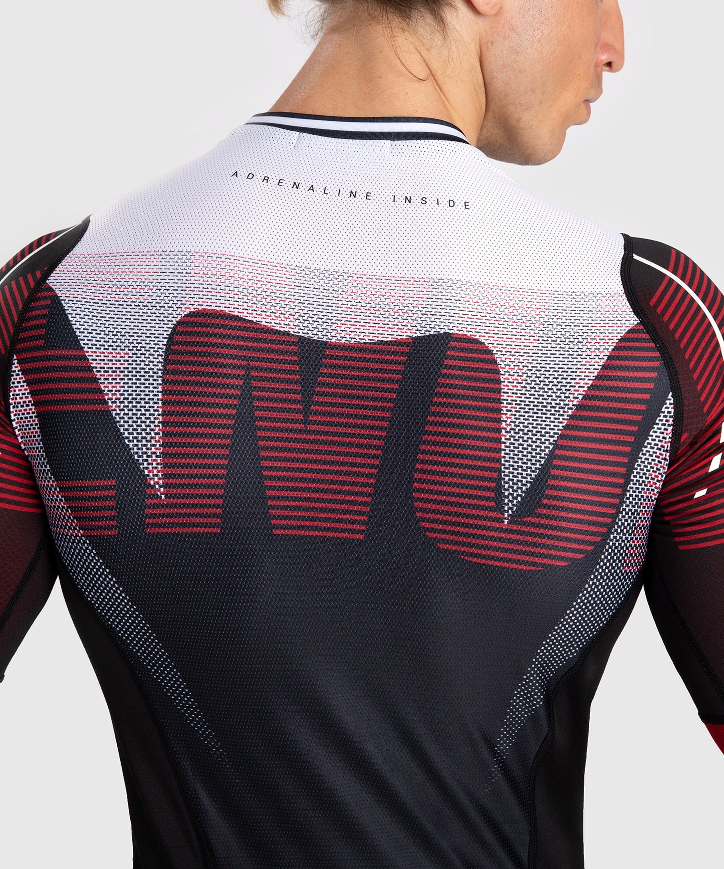 Venum Adrenaline Herren Langarm Rashguard - Red