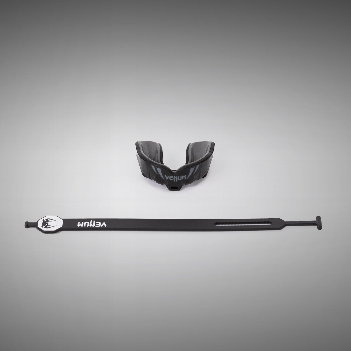Venum Challenger Kids Mundschutz  Schwarz/Grau