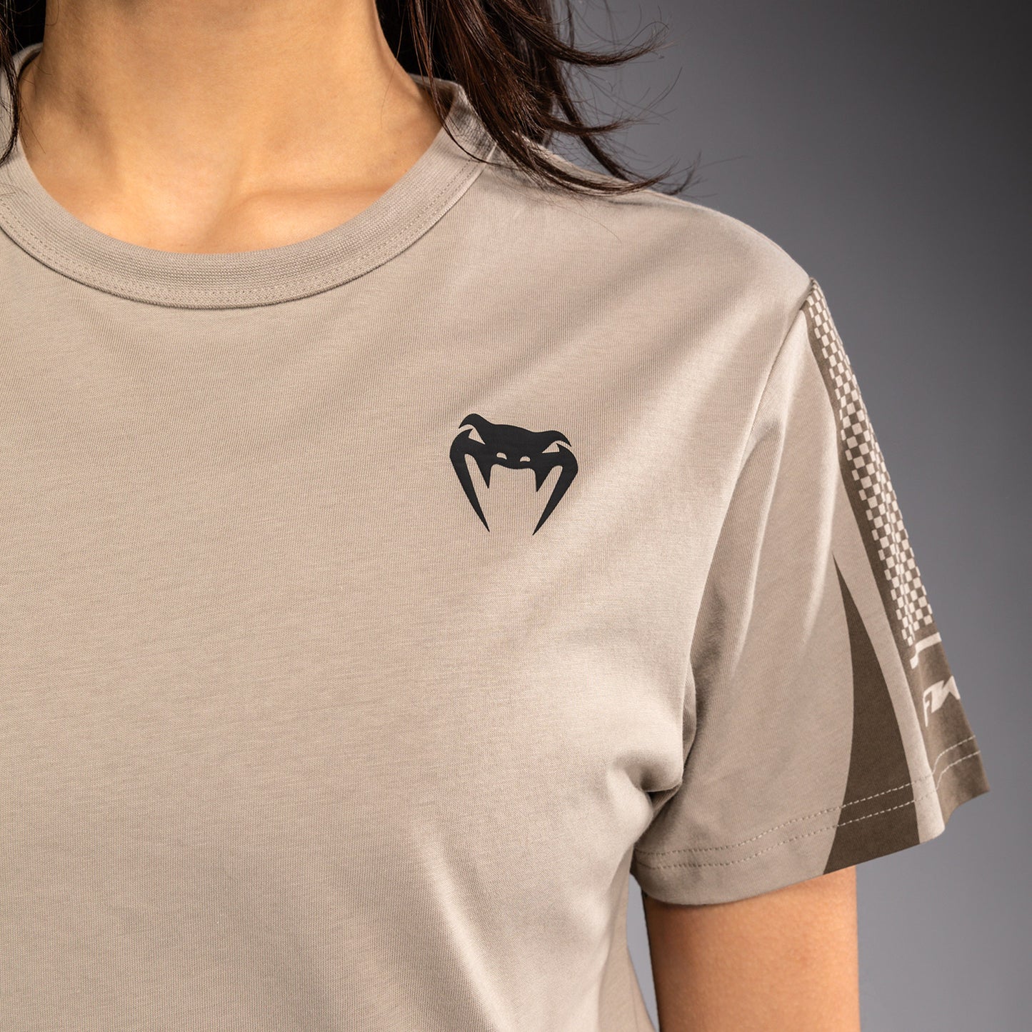 Venum UFC Unity by Venum Authentic Fight Week Damen-Kurzarm-T-Shirt - Sand