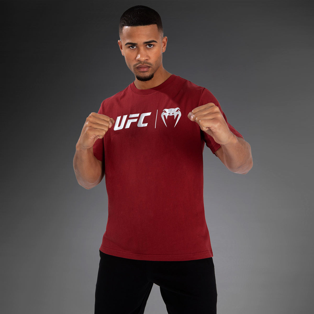 UFC Venum Classic T-Shirt - Rot/Weiß