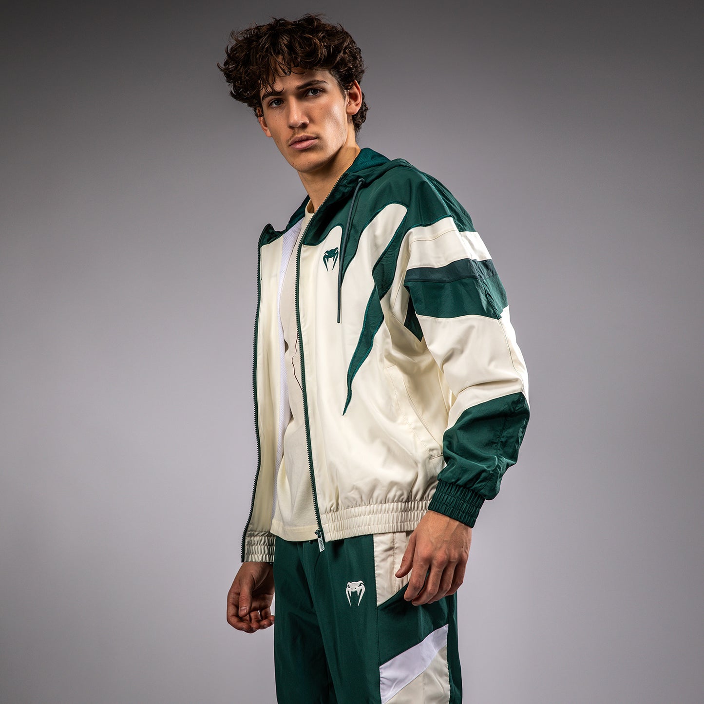 Venum Attack 90 Tracksuit Jacke - Verde bosco/Eis