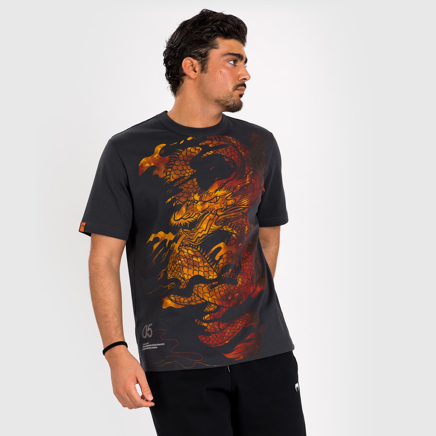 Venum Dragon's Flight T-Shirt für Männer - Vulkanrot