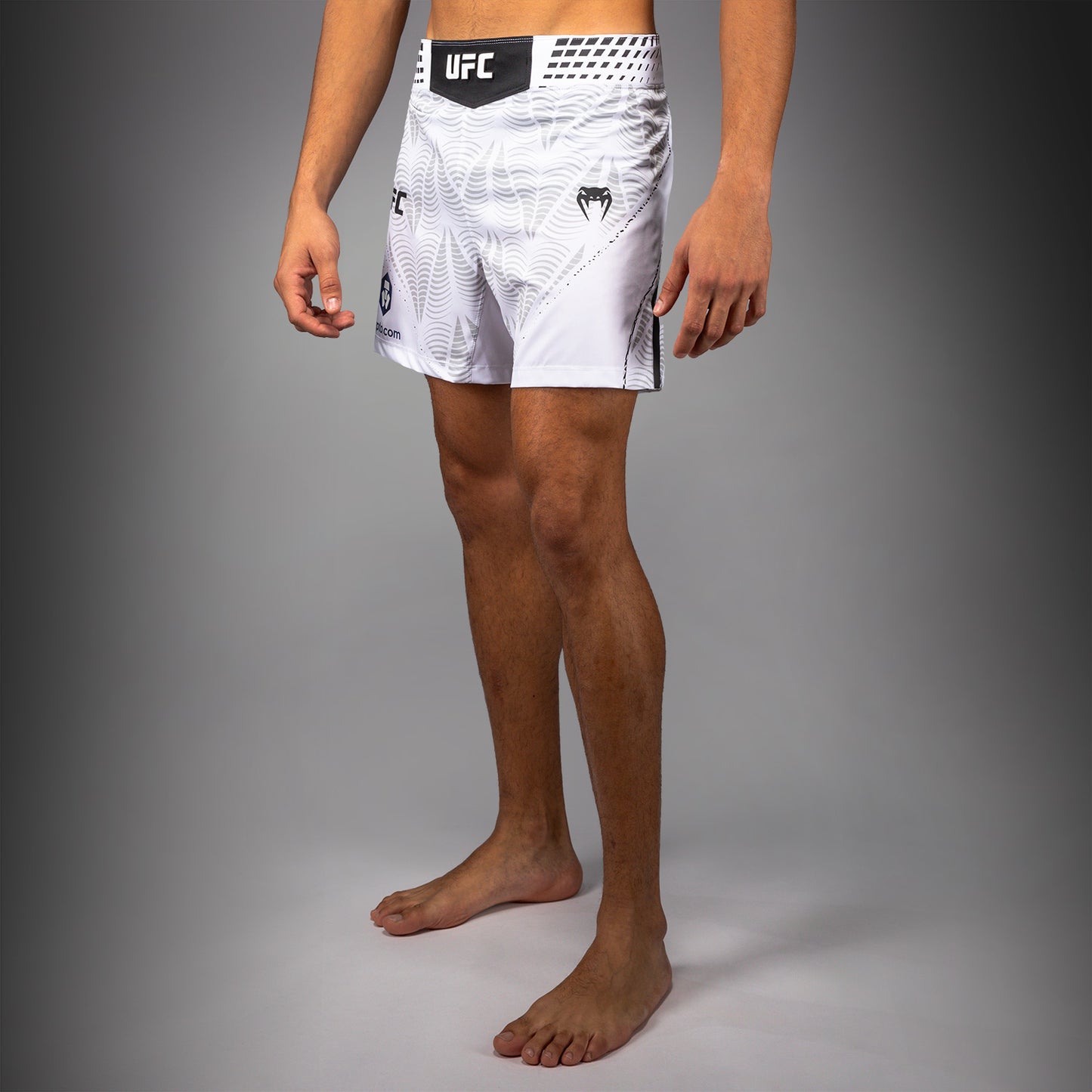 UFC Zenith by Venum Authentic Fight Night Kurze Passform Fight Short Herren - Weiß