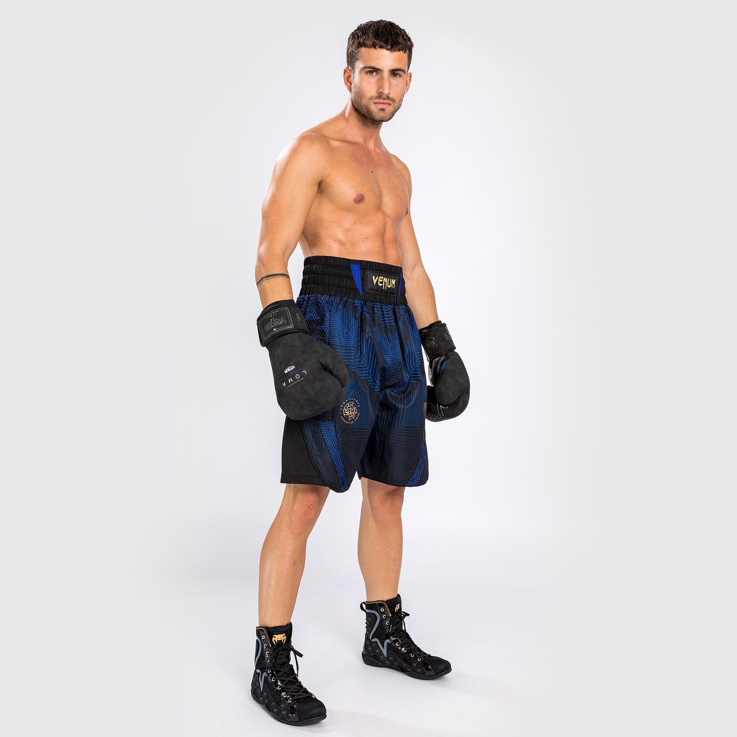 Venum Phantom Loma Boxershorts - Schwarz/Blau