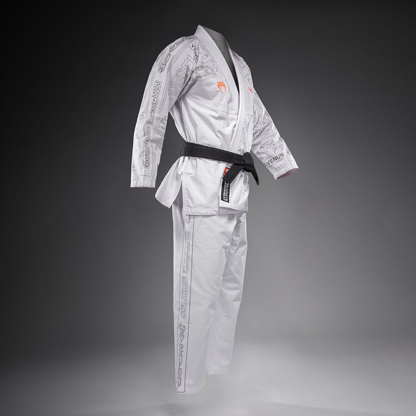 Karate Combat by Venum BJJ Gi – Weiß/Grau