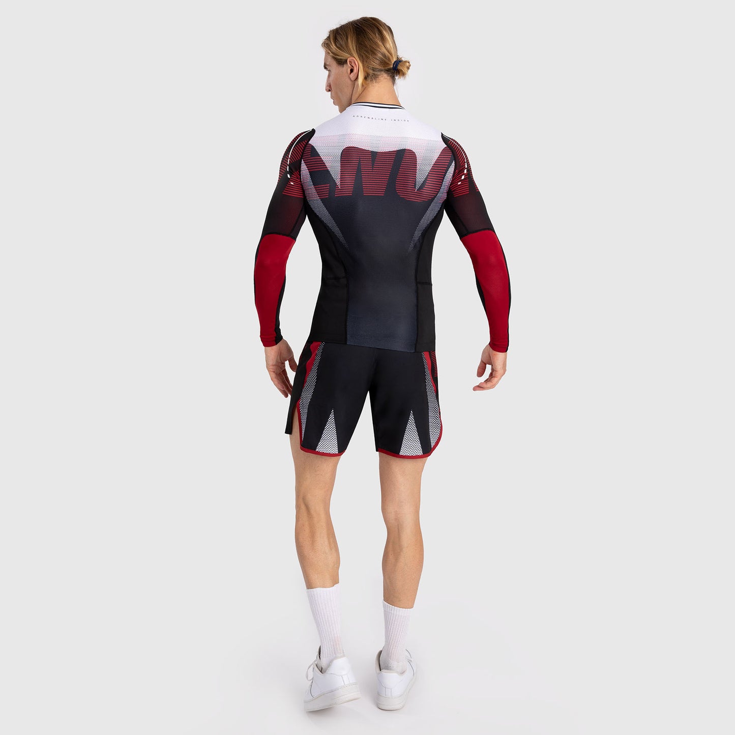 Venum Adrenaline Herren Langarm Rashguard - Red