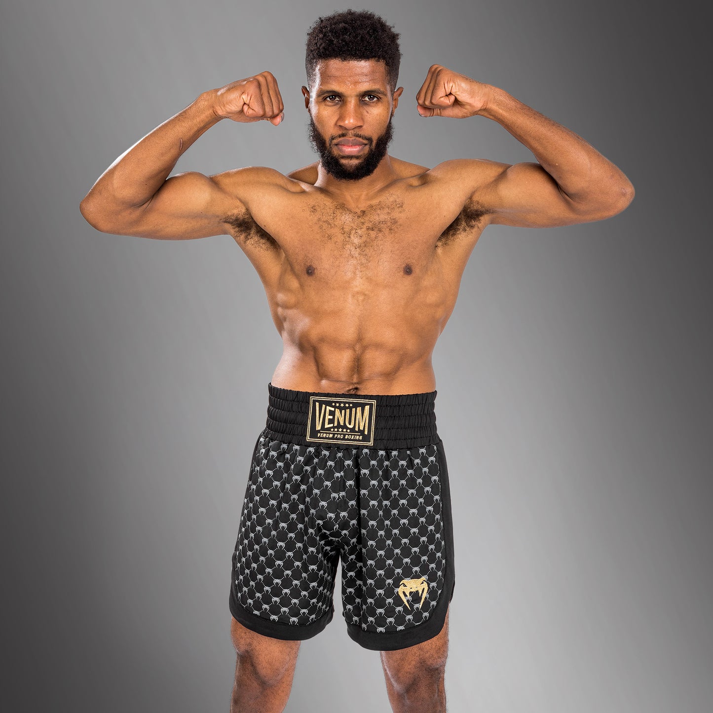 Venum Monogram Boxshorts - Schwarz