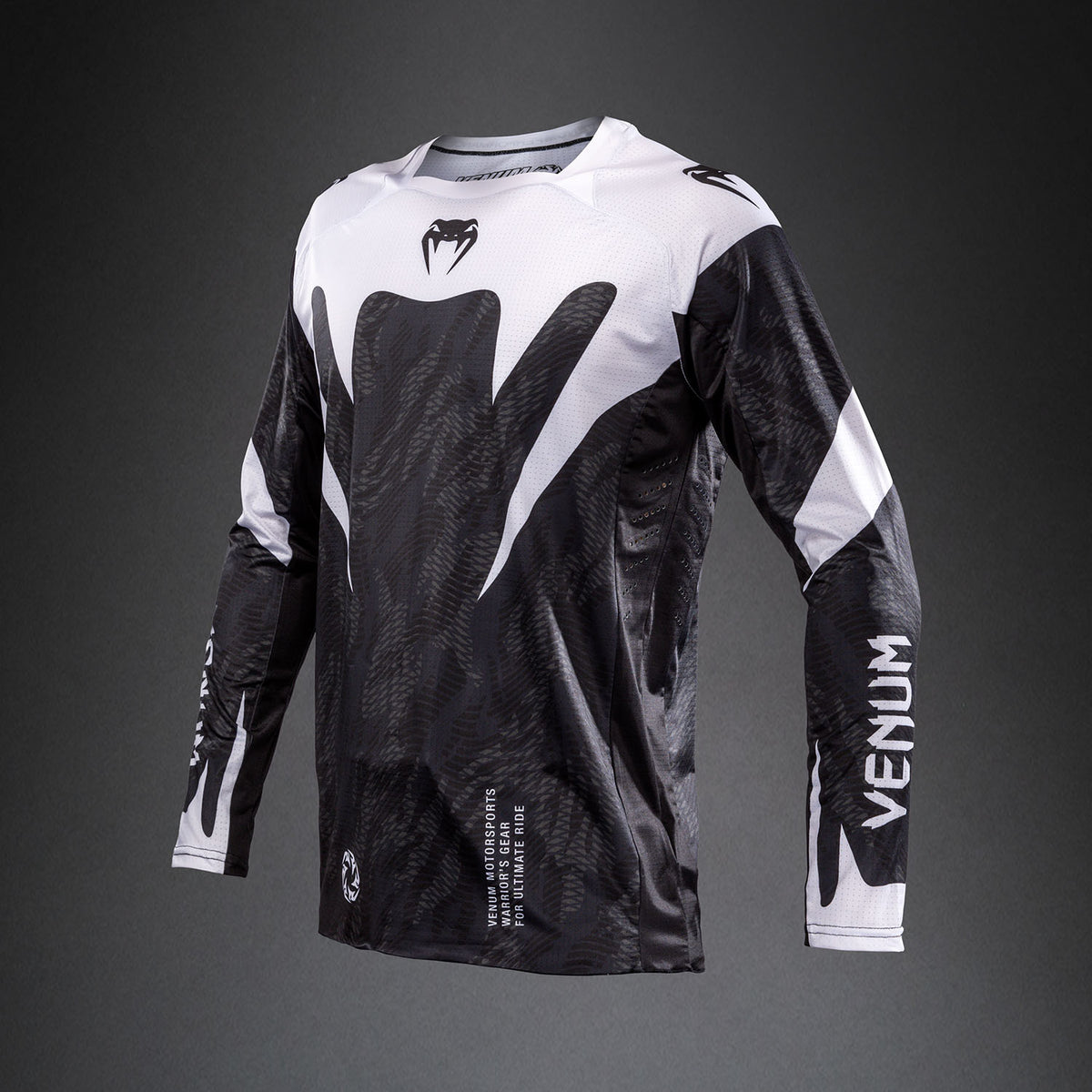 Venum MX Elite Motorsports-Trikot - Schwarz