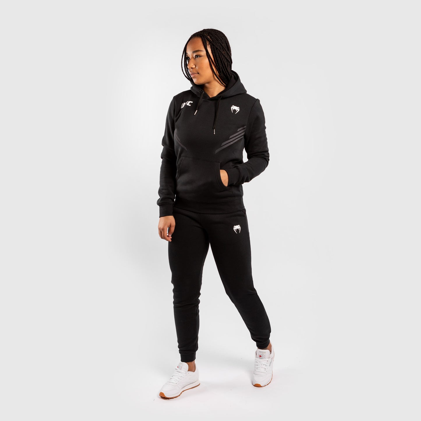 UFC Venum Replica Damen Hoodie - Schwarz