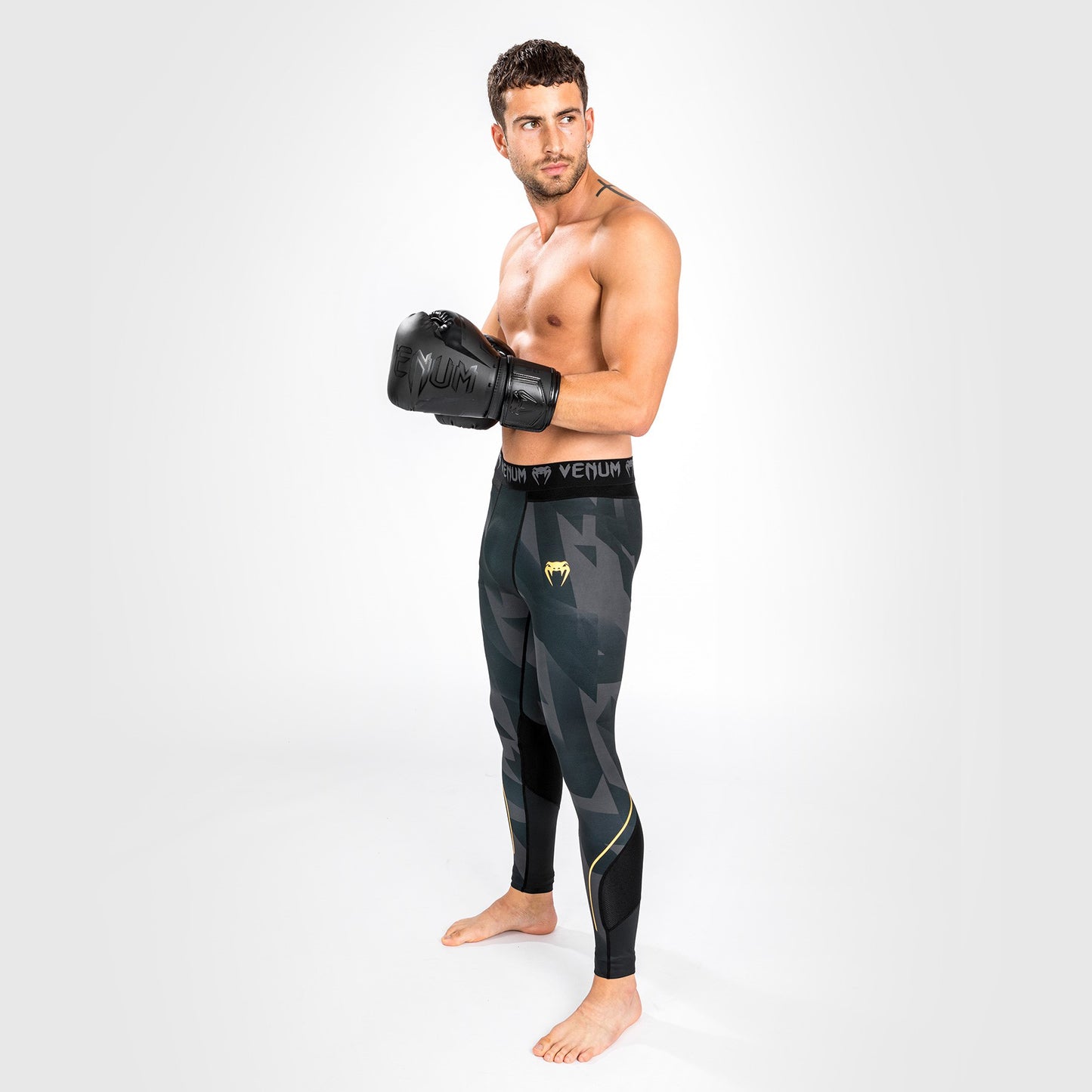 Venum Razor Kompressionshose - Schwarz/Gold