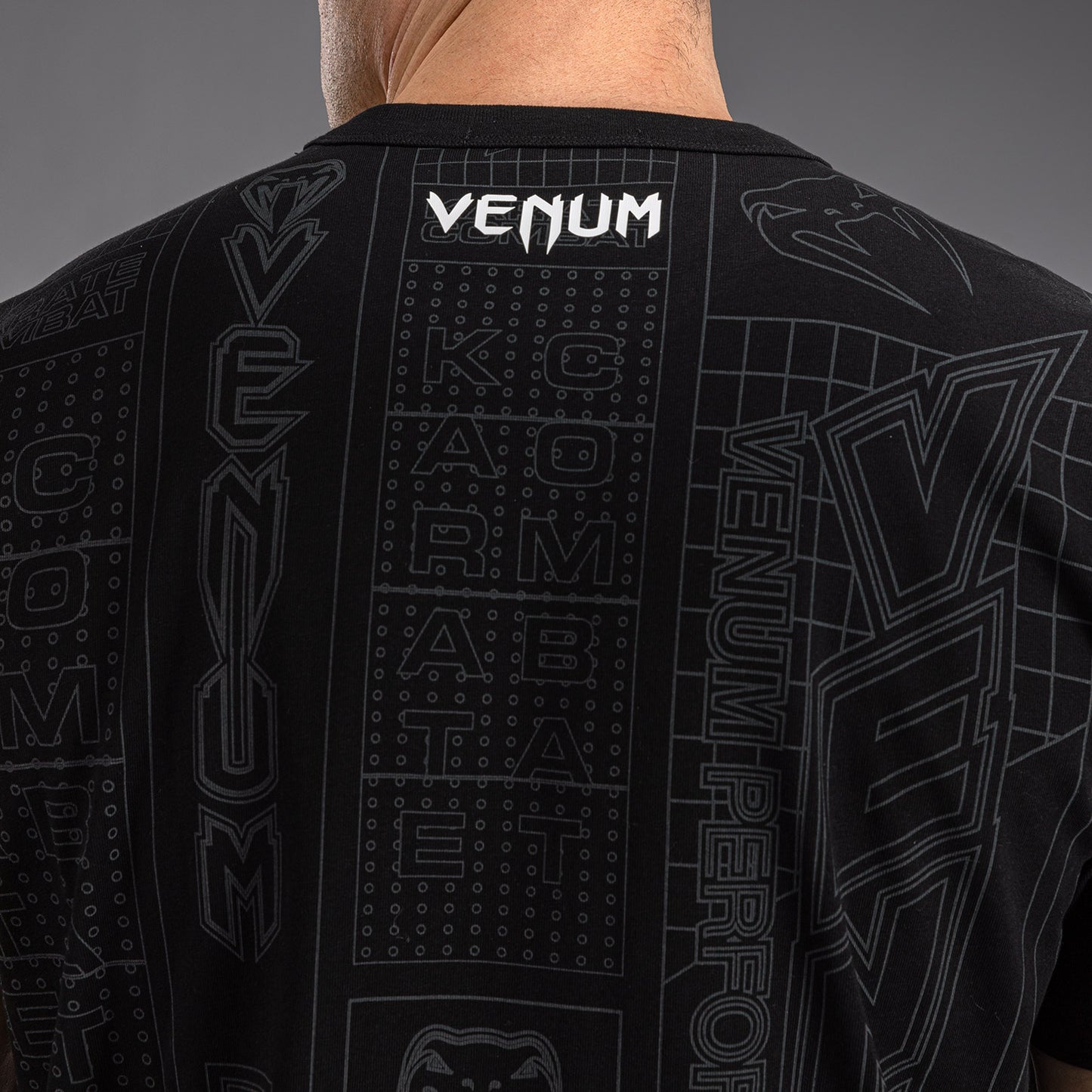 Karate Combat by Venum T-Shirt – Schwarz/Grau