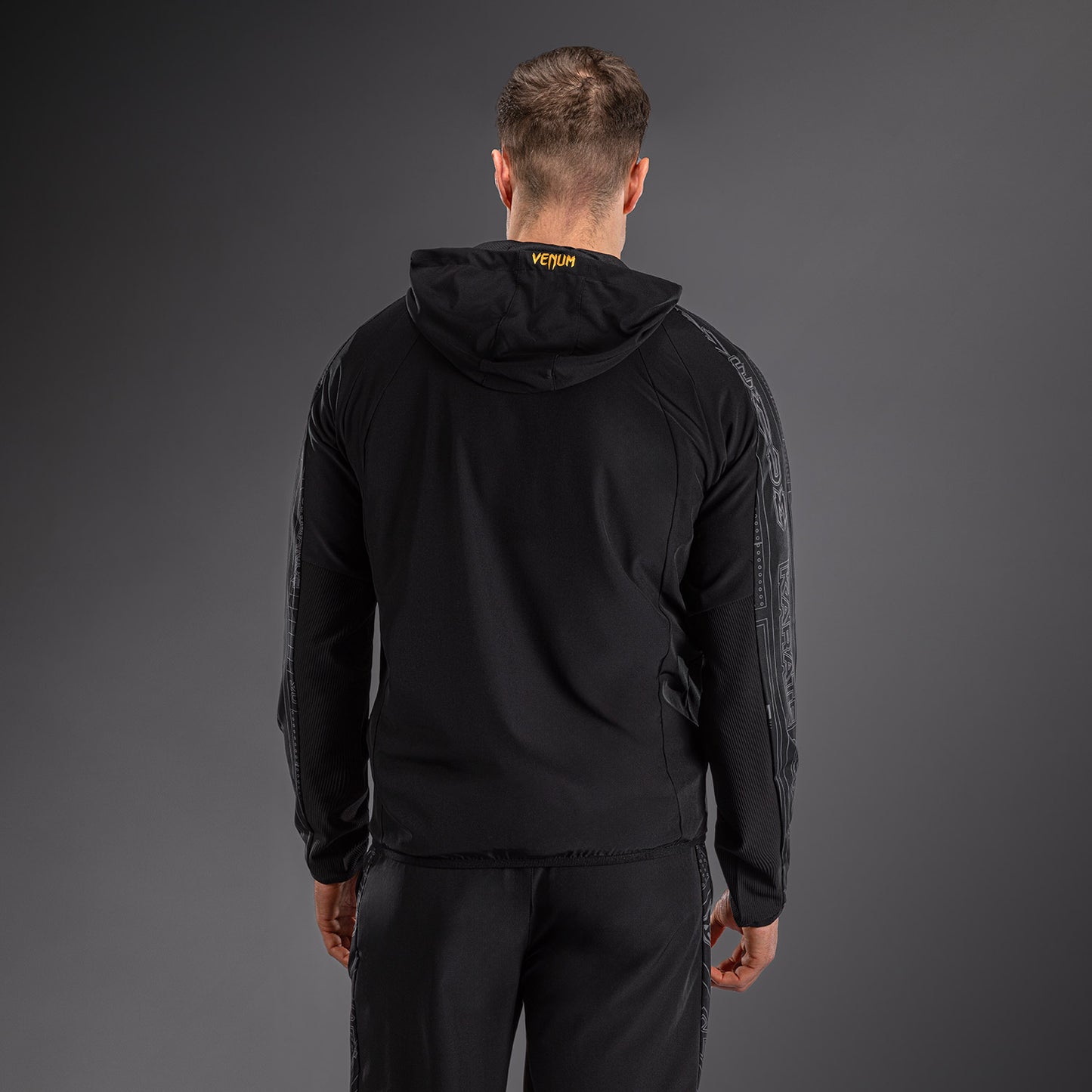 Karate Combat by Venum Trainingsjacke – Schwarz/Grau