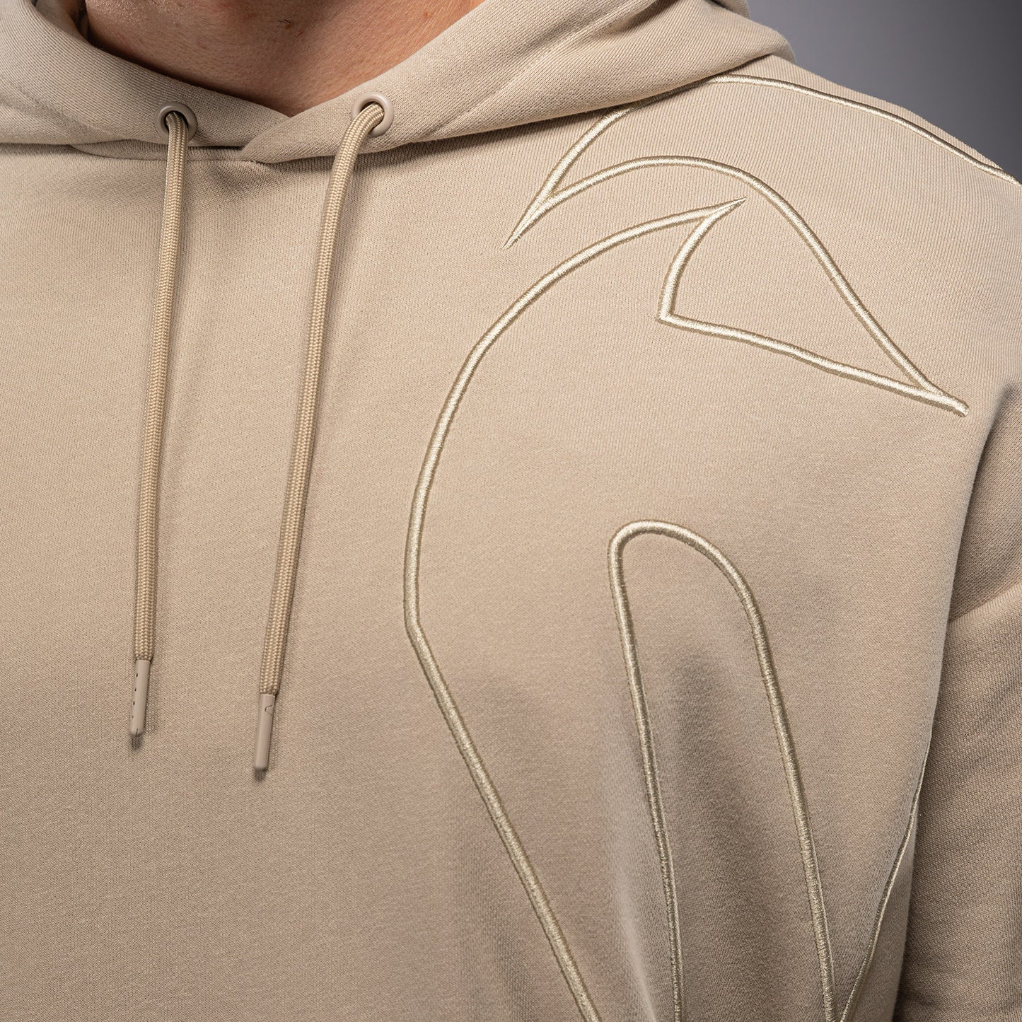 Venum Giant 3D Kapuzenpullover – Hellbeige