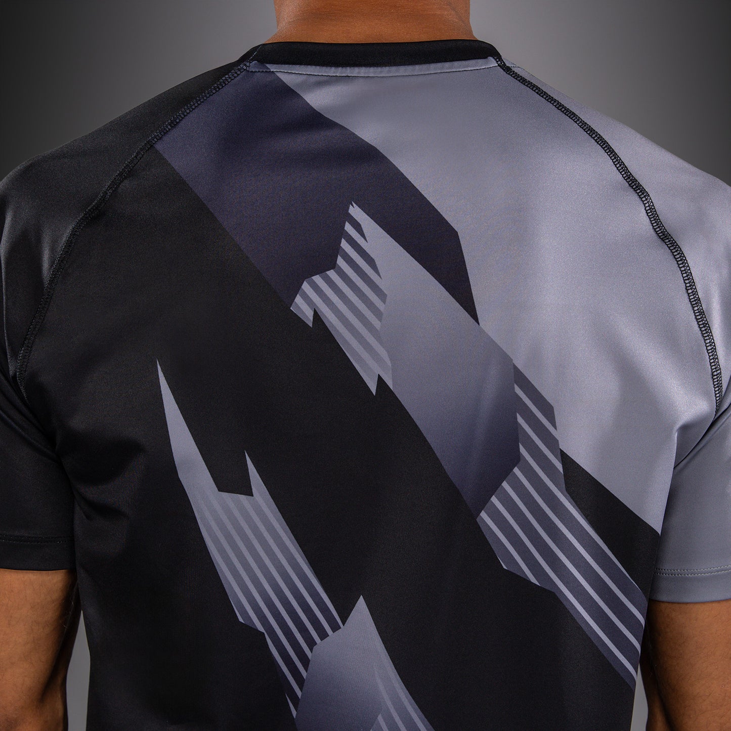 Venum No-Gi 6.0 Dry-Tech T-Shirt - Schwarz/Grau