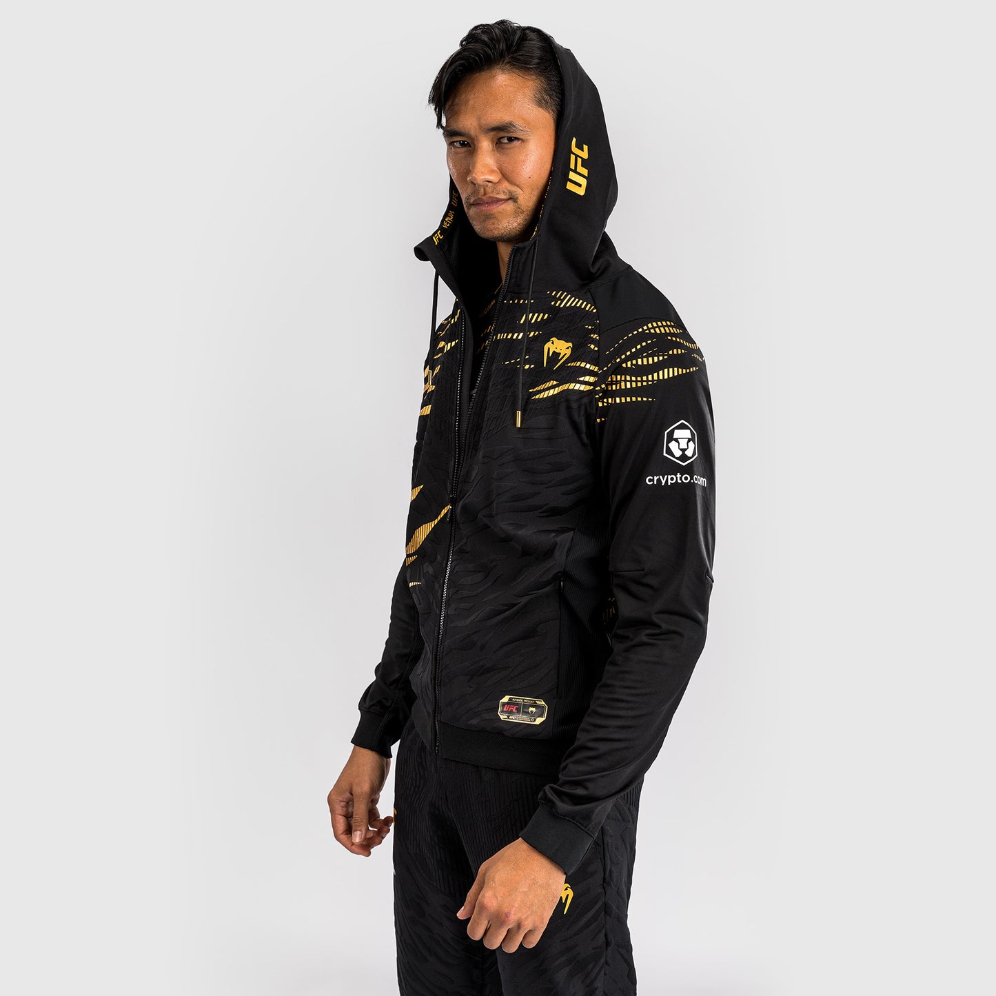 UFC Fusion by Venum Personalized Authentic Fight Night Herren Walkout Hoodie - Champion