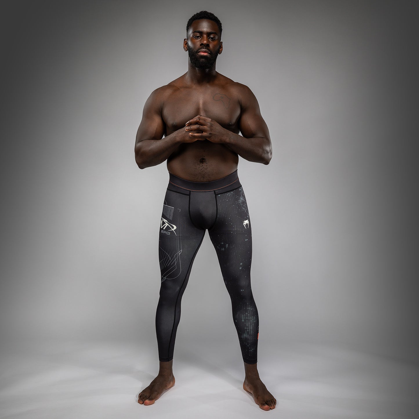 Venum Eclipse Spats – Schwarz/Ivory