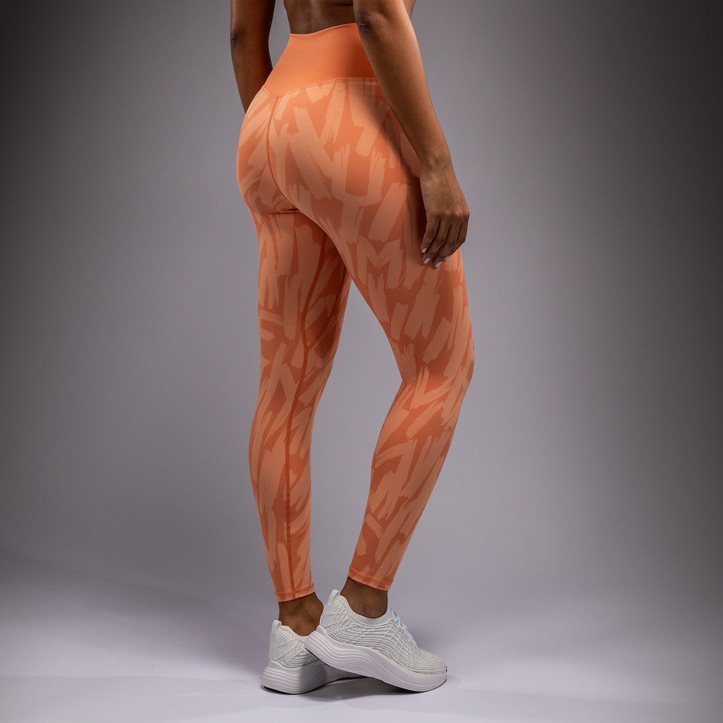 Venum Graffiti Frauen Leggings in voller Länge - Samtaprikose
