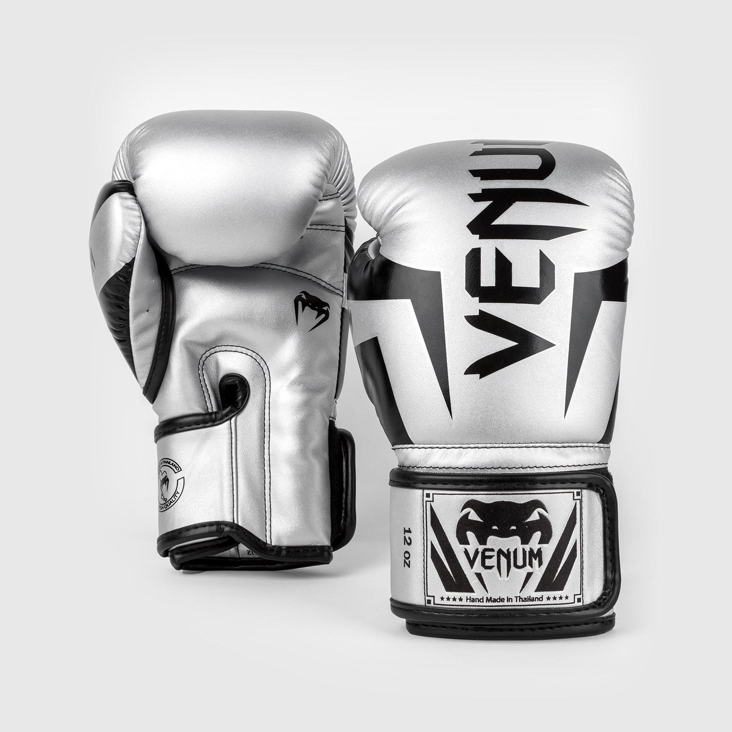 Venum Elite Boxhandschuhe - Silber/Schwarz