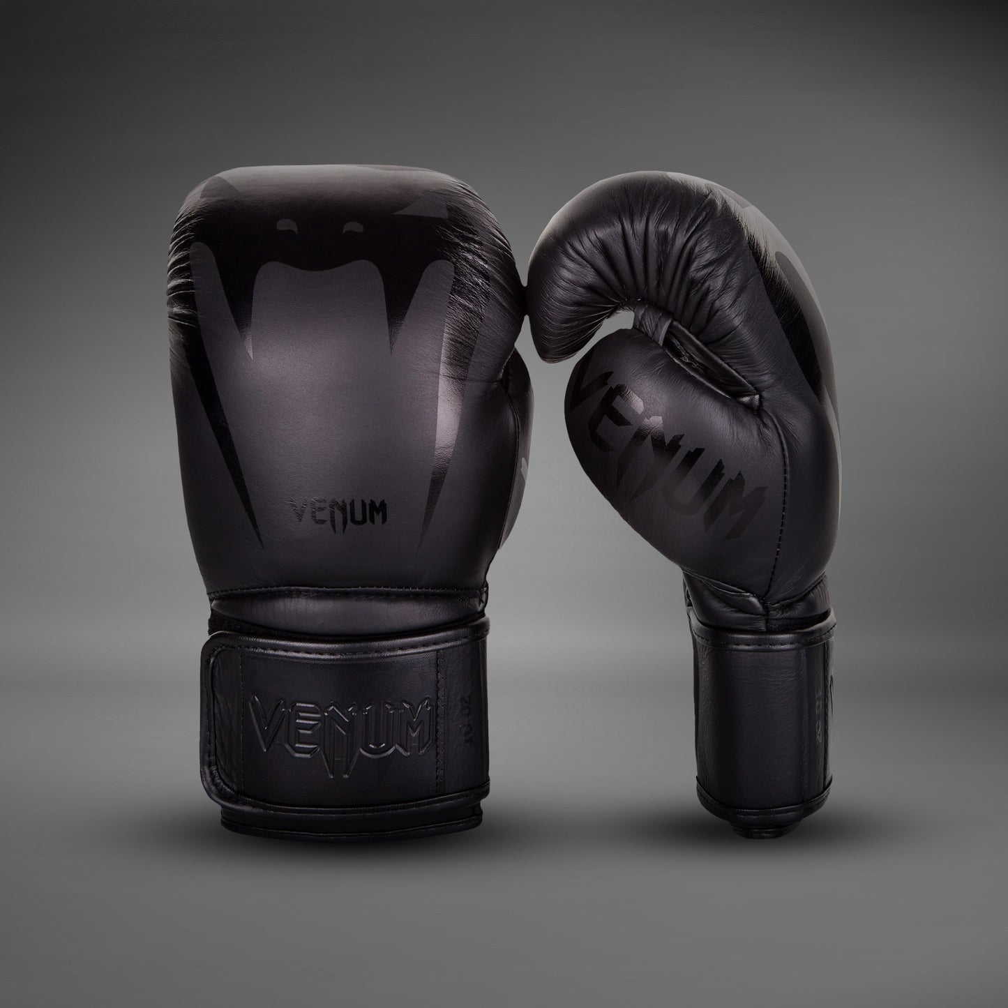 Venum Giant 3.0 Boxhandschuhe - Nappaleder - Schwarz/Schwarz